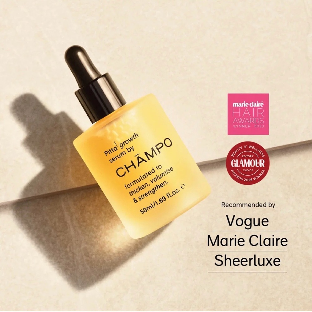 New In Box CHAMPO Pitta Growth Serum 1.69 fl oz